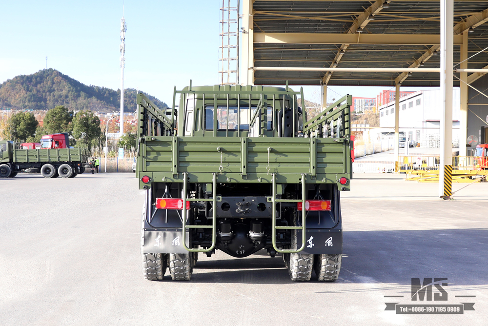 Внедорожный грузовик Dongfeng 6x4_210 л.с. Flathead Row Half Cab Modification Transport Truck_Dongfeng Cargo Truck Export Special Vehicle