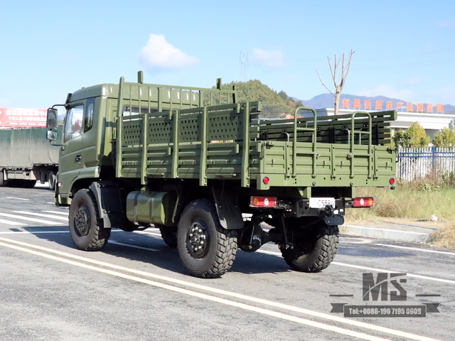 Dongfeng 4X4 Off Road Truck_2070 Грузовик с плоской кабиной для перевозки грузов_Полноприводной экспортный специальный автомобиль