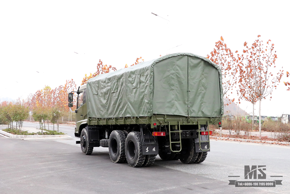 6x4, 210 л.с. Внедорожный грузовик Dongfeng_ Flathead Row Half Cab Transport Truck Грузовой автомобиль на продажу_Dongfeng Export Special Vehicle