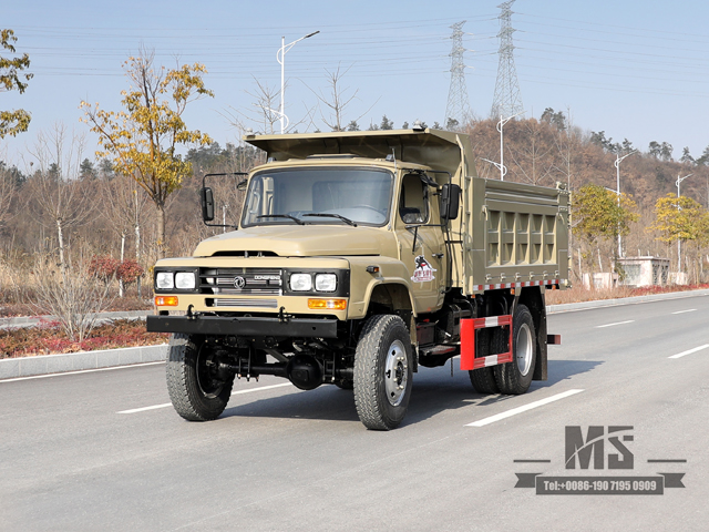 Самосвал Camel Grey с полным приводом мощностью 170 л.с._ Самосвал Dongfeng 4*4 с остроконечной головкой, однорядные карьерные самосвалы на продажу_Специальный автомобиль на экспорт