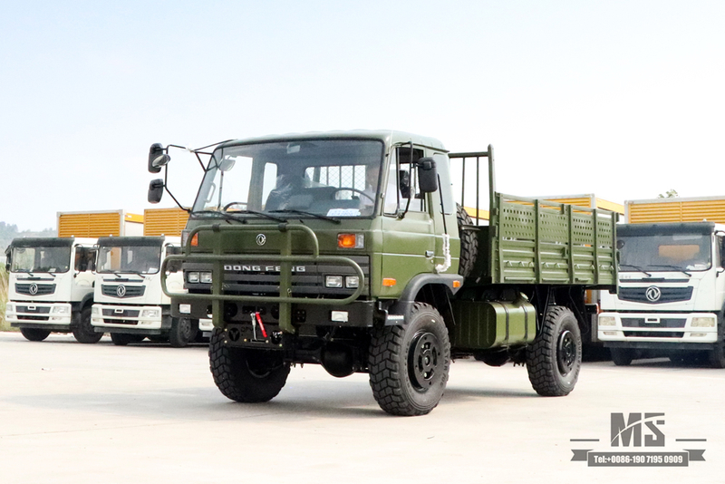 4*4 Dongfeng 2070 Off Road Truck_ 190hp Полтора 153 грузовика с кабиной на продажу_Dongfeng Полноприводный экспортный специальный автомобиль