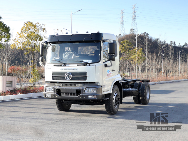 Dongfeng 4*2 Шасси_190 л.с. Полуторарядное переоборудованное шасси с плоской головкой Производитель_Экспортное специальное шасси