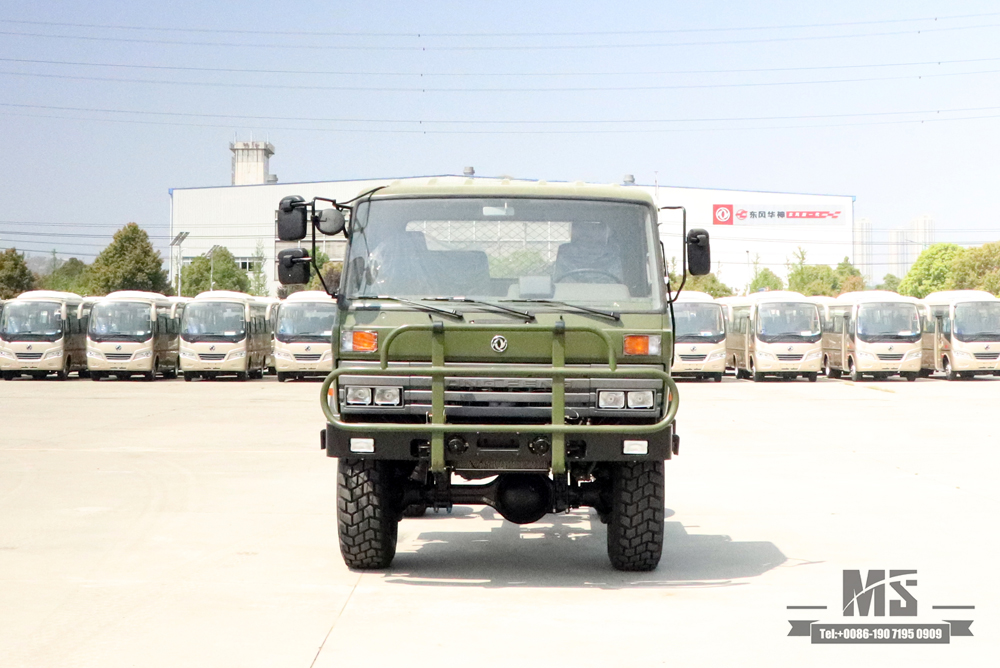 4*4 Dongfeng 2070 Off Road Truck Chassis_ 190hp Полтора 153 Шасси транспортного средства с кабиной на продажу_Dongfeng Полноприводной экспортный специальный автомобильный шасси