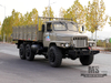 Шестиколесный внедорожный грузовик Dongfeng EQ2100_6×6, 190 л.с., однорядный транспортный грузовик с заостренной головкой_Специальный полноприводный экспортный грузовик