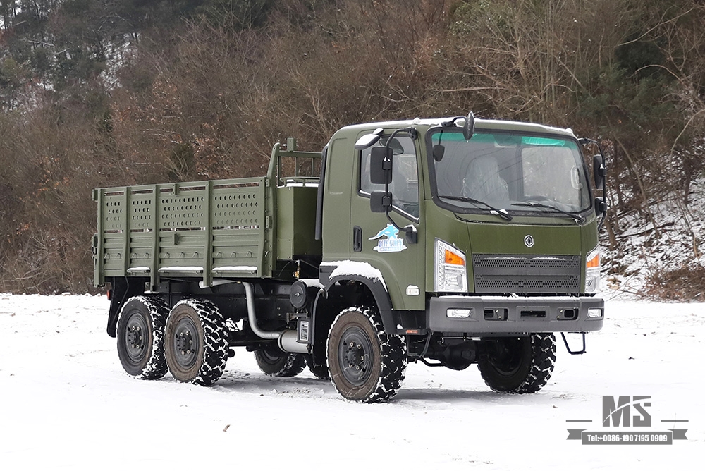 Шестиколесный грузовик Dongfeng EQ2082_Полноприводной грузовик EQ2082_6x6 Dongfeng EQ240 Внедорожный грузовик с плоской головкой на продажу_6WD Экспортный завод производителя специальных автомобилей