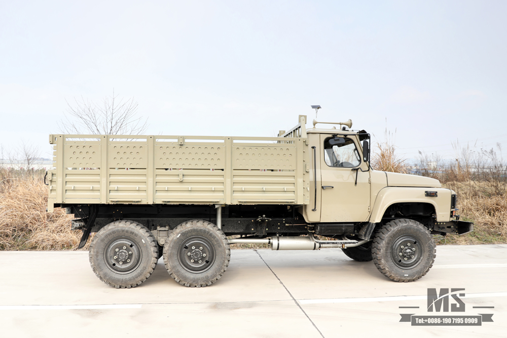 Полноприводный EQ2082 Dongfeng EQ2082 _6×6 170 л.с. с заостренной головкой, однорядный внедорожный специальный грузовик_240 Транспортный автомобиль_Экспортный специальный автомобиль