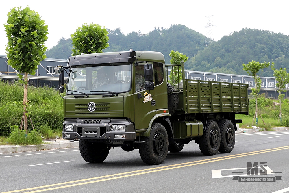 Шестиколесный грузовик Dongfeng EQ2102_6×6 Грузовой автомобиль с плоской головкой 6WD 246 Транспортный грузовик_6WD Грузовик Экспортный специальный автомобиль