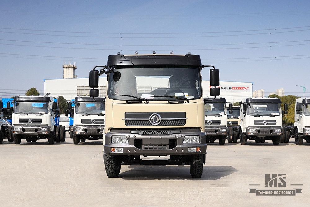 Шасси Dongfeng 4*2 _ Шасси грузового автомобиля с полуторарядной кабиной мощностью 210 л.с. Коммерческий автомобиль_Шасси грузового автомобиля Dongfeng 4*2 на продажу_Шасси специального транспортного средства на экспорт