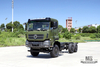 Шасси Dongfeng 6×6 мощностью 340 л.с._Шестиколесный привод с плоской головкой Полуторарядное шасси Грузовой автомобиль Шасси_6*6 Экспортный специальный автомобиль