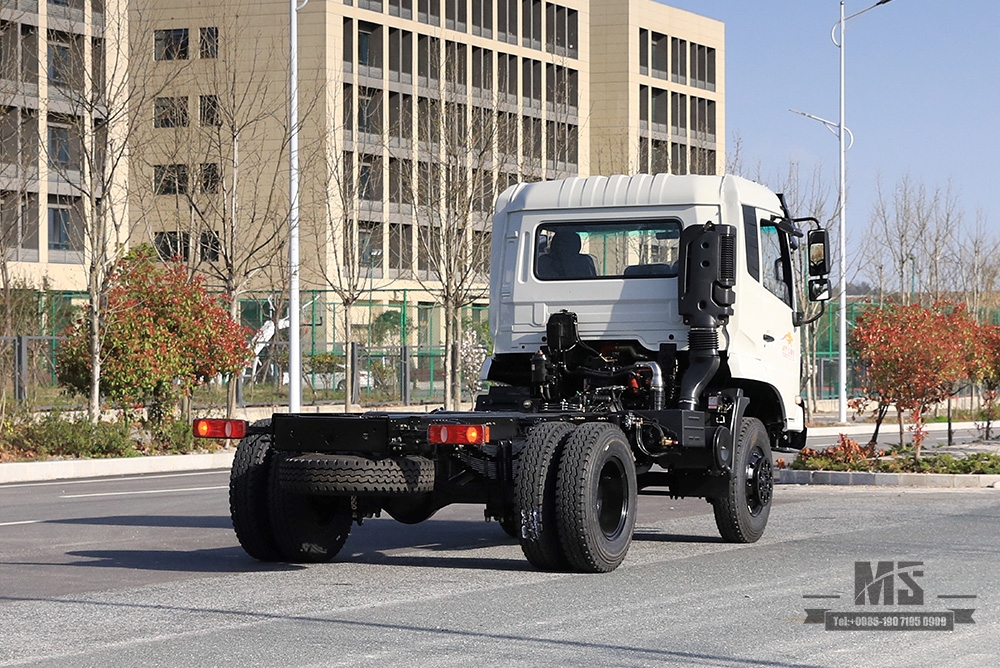 Полноприводной рефрижератор Dongfeng мощностью 170 л.с._4WD Шасси рефрижератора с плоской головкой Экспортное специальное шасси для автомобилей_4*4 Модификация шасси грузового автомобиля Производитель