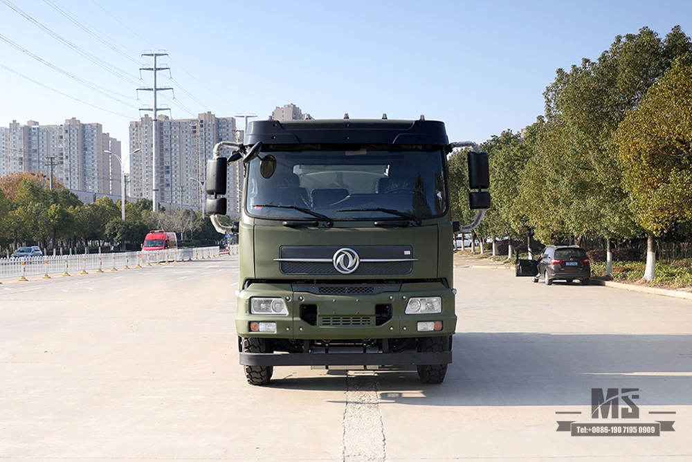Танкер Feul 10 м³, 210 л.с. Dongfeng Tanker Truck_6*4 Нефтяной танкер с кабиной на продажу_6×4 Грузовой автомобиль-цистерна Экспортный специальный автомобиль