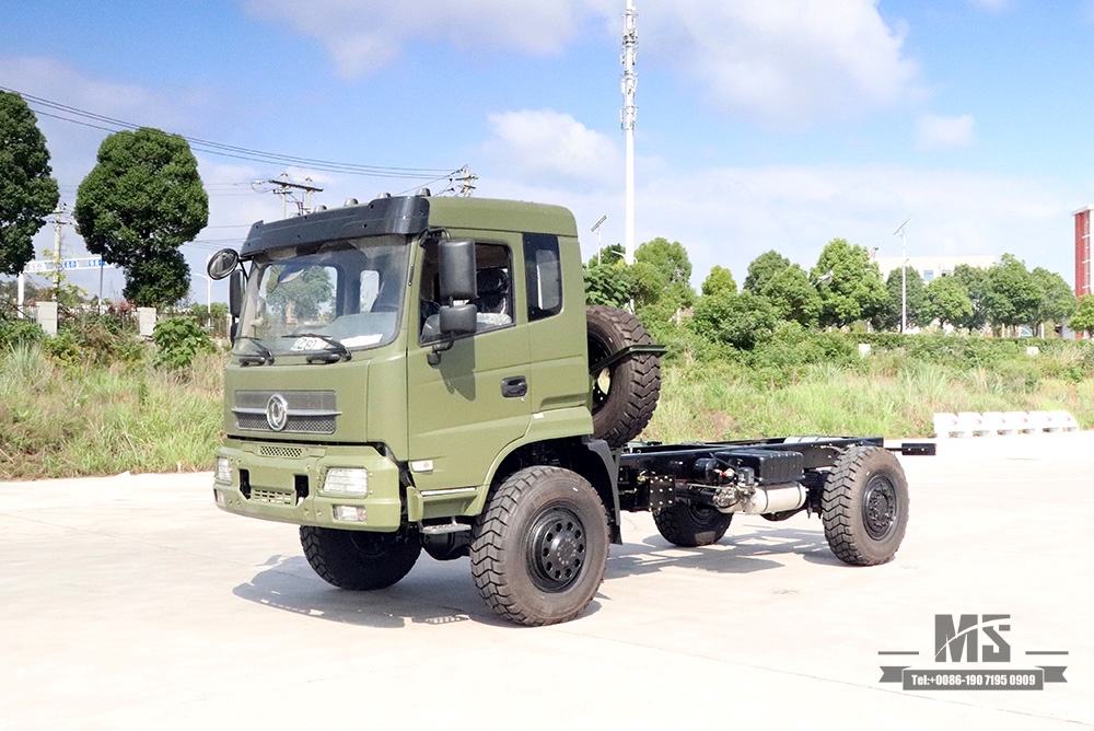 4*4 Dongfeng Cargo Truck Chassis_Four Wheel Drive Новая кабина Внедорожный грузовик Шасси_4WDДальнобойный грузовик Экспортное шасси специального назначения