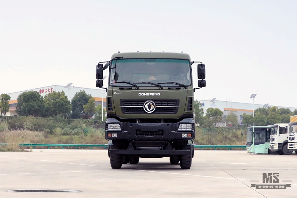  Dongfeng 6*4 Off Road Truck_Dongfeng 6x4 Offroad Flathead Row Half Truck_Export Special Vehicle, 375 л.с.