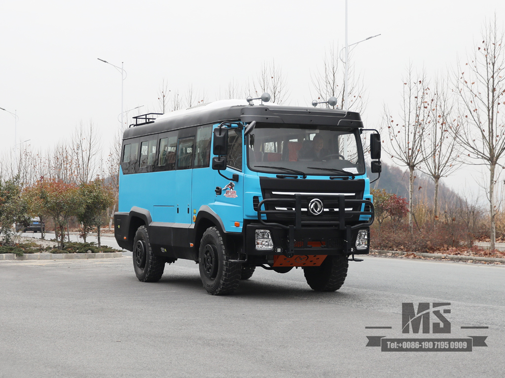 Dongfeng 4WD 21-местный загородный транспорт Автобус | Пустынный внедорожный автобус | Китай.