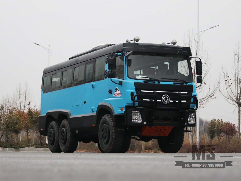 Dongfeng AWD 25-местный автобус Dongfeng | 6x6 MountainBus Внедорожный автобус в горнодобывающих районах | Китайский автобус