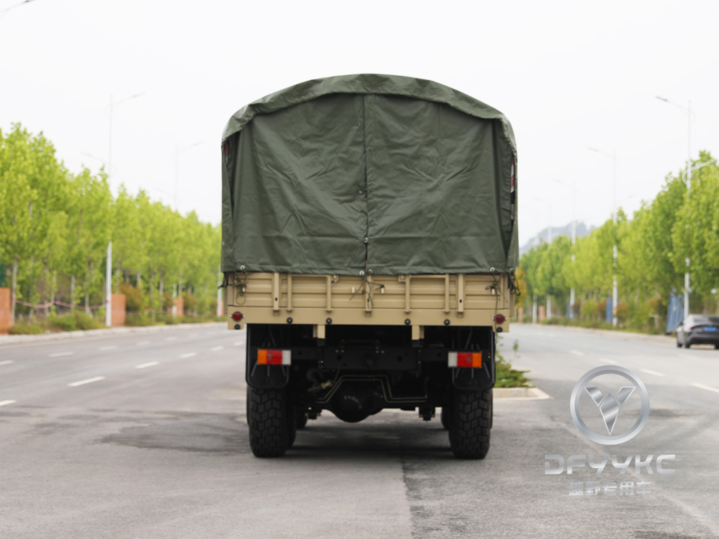 Donggfeng EQ2102N Внедорожный грузовик-210 л.с. Двойной грузовой автомобиль пустынного пустыни | Экспортная модель | Кондиционер с брезентом