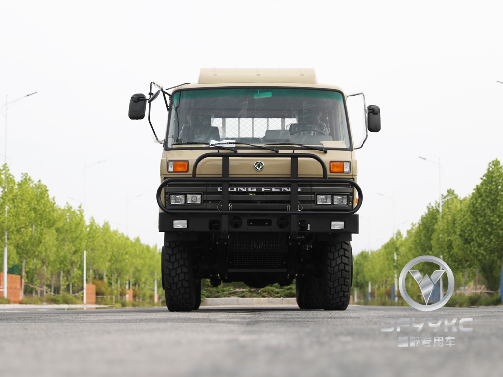 Donggfeng EQ2102N Безусловский грузовик-210 л.с. Двойной пустынный грузовой автомобиль | Экспортная модель | Кондиционер с брезентом