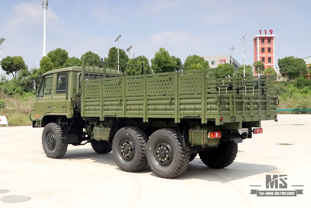 Dongfeng Six Wheel Drive EQ2102 Off Road Truck_6×6 Army Green Double Row 153 Cab Cargo Truck 6WD Транспортный грузовик на продажу_Специальный автомобиль на экспорт