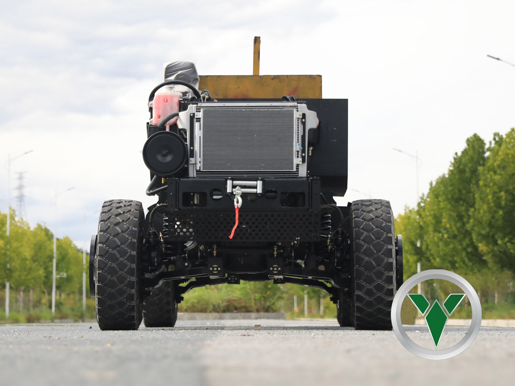8-тонное шасси 4x4 с независимым передним подозрением | Непревзойденные внедорожные возможности и комфорт езды