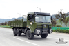 Продажа шестиколесного грузового автомобиля Dongfeng мощностью 210 л.с._6 * 6 Army Green Flathead Transport Truck с крышкой бампера Производитель_Dongfeng 6WD Export Special Vehicle