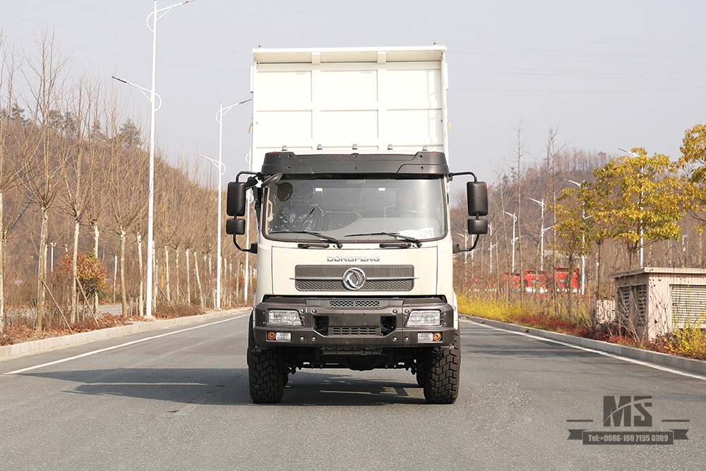 Dongfeng Four Wheel Drive 13T Самосвал_210 л.с. 4x4 Карьерный самосвал Внедорожный грузовик высотой контейнера_Двухосный экспортный автомобиль специального назначения