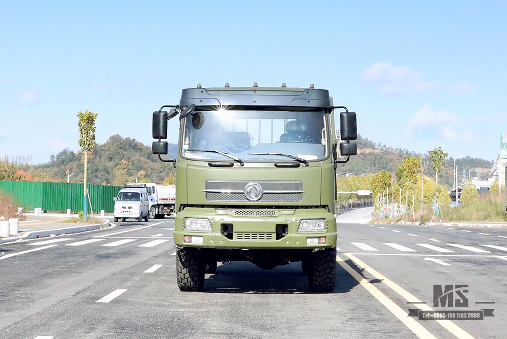 Dongfeng Four Wheel Drive Cargo Truck_4*4 Внедорожный грузовик с новой кабиной_4WDГрузовик дальнего следования Экспортный автомобиль специального назначения