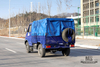 Синий полноприводный внедорожник IVECO_4*4, однорядный микролегкий грузовик с короткой головкой мощностью 113 л.с. и брезентовым столбом_Специальный автомобиль для экспорта