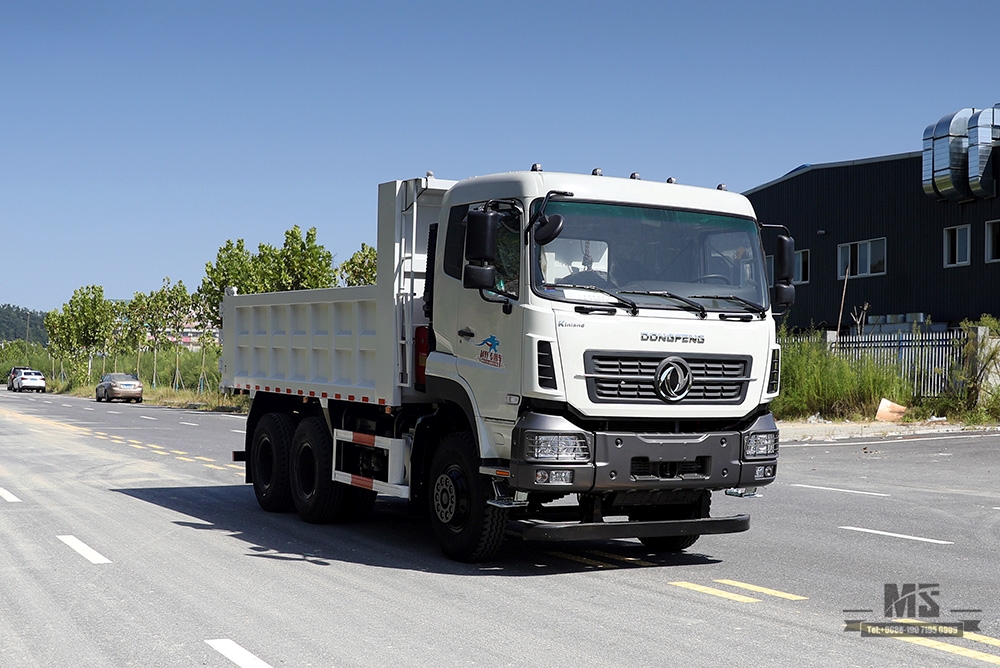 Тяжелый самосвал Dongfeng мощностью 280 л.с. 6*4 Внедорожный самосвал_Dongfeng 6x4 Flathead Row Half Mining Construction Truck_Export Special Vehicle