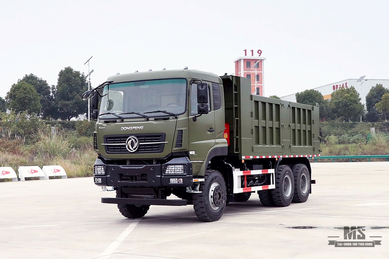  Dongfeng 6*4 Off Road Truck_Dongfeng 6x4 Offroad Flathead Row Half Truck_Export Special Vehicle, 375 л.с.