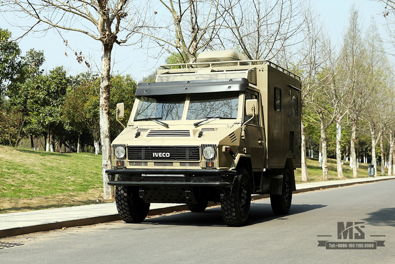 Полный привод Iveco RV 2046 Mobile Office_4WD Внедорожный туристический караван_4*4 Открытый офис Индивидуальная переоборудование Экспортный специальный дом на колесах 