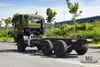 340 л.с. Dongfeng 6×6 Off Road Chassis_Шестиколесный привод Dongfeng Flat Head Полуторное шасси Грузовой грузовик Шасси AWD 6*6 Экспортный специальный автомобиль