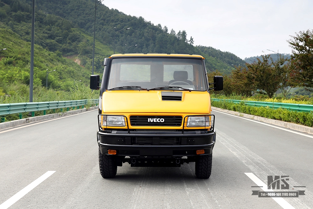 113 л.с. 4WD Iveco Пикап с короткой головкой и двойной кабиной _3T Маленький 6-местный мини-внедорожный грузовик_Classic Iveco 2045 Переоборудованный производитель Экспортный специальный автомобиль 