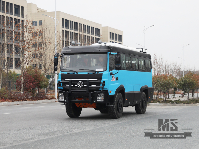 Dongfeng 4WD 21-местный загородный транспорт Автобус | Пустынный внедорожный автобус | Китай.