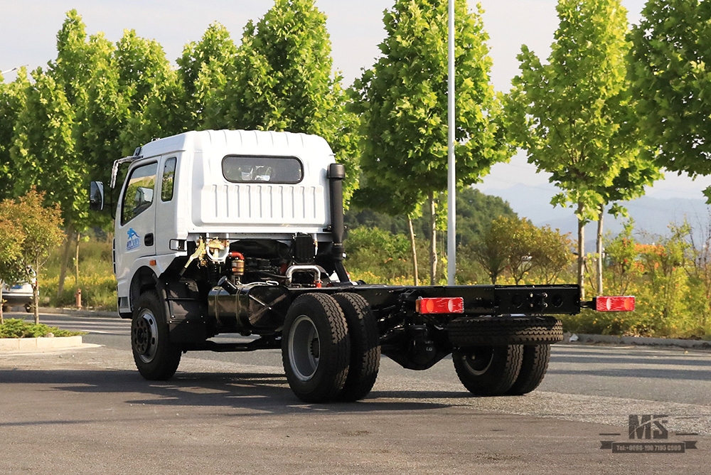 Dongfeng 4*2 Шасси_170 л.с. Полуторарядное переоборудованное шасси с плоской головкой Производитель_Экспортное специальное шасси