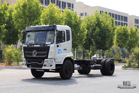 Dongfeng 4×2 шасси с краном на грузовике, 266 л.с., новое полушасси с плоской головкой и кабиной, с экспортным специальным шасси с автокраном