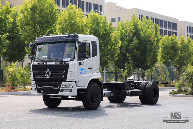 Dongfeng 4×2 шасси с краном на грузовике, 266 л.с., новое полушасси с плоской головкой и кабиной, с экспортным специальным шасси с автокраном