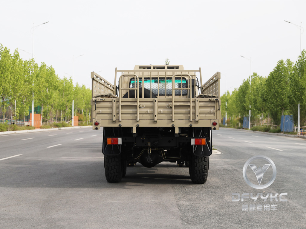 Donggfeng EQ2102N Безусловский грузовик-210 л.с. Двойной пустынный грузовой автомобиль | Экспортная модель | Кондиционер с брезентом