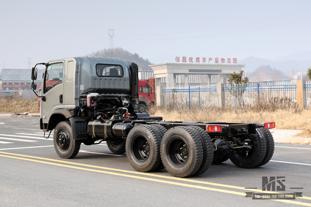 EQ2082 Шестиколесный привод Dongfeng Flathead Модификация шасси грузовика_ 6WD «Bobcat» Конфигурация шасси небольшого грузовика_6*6 Экспортное шасси специального автомобиля Производитель