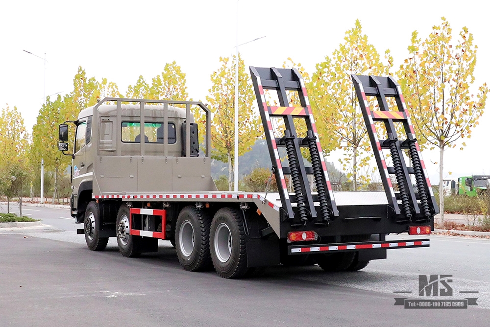 Четырехосный бортовой экскаватор Dongfeng_8*4 с бортовым подъемником 7м6 бортовой грузовик_экспортные контейнеровозы для хранения специальной логистики
