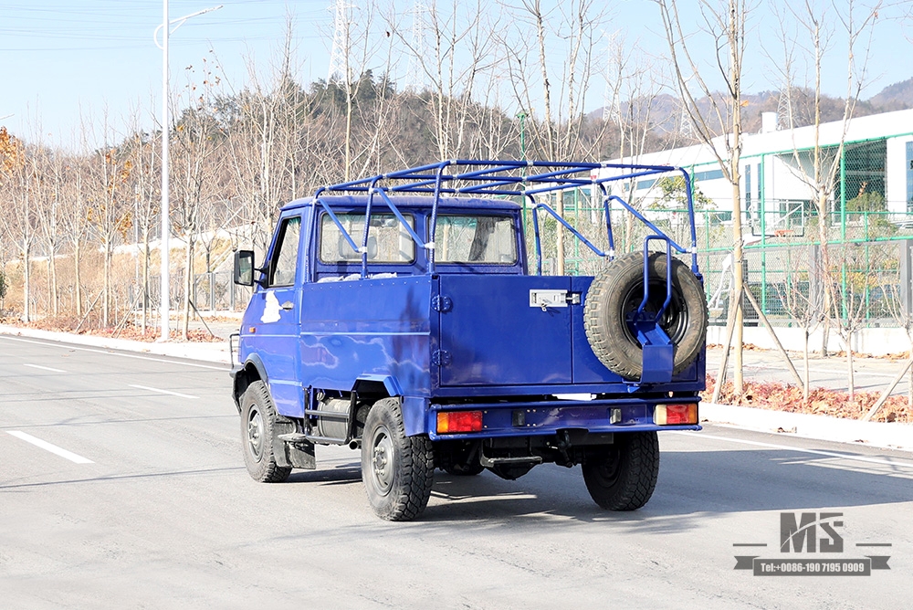 Полноприводной грузовик Iveco мощностью 113 л.с._4*4 Маленький внедорожный легкий грузовик Iveco Short Head 4×4 _4WD Экспортный специальный автомобиль