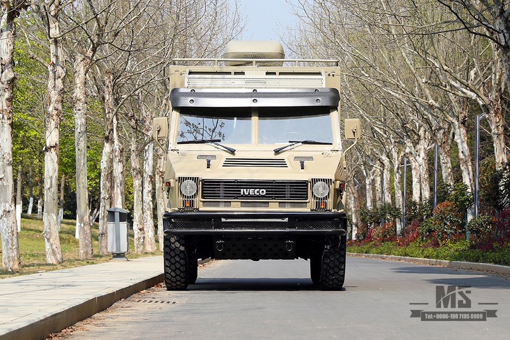 Полный привод Iveco RV 2046 Mobile Office_4WD Внедорожный туристический караван_4*4 Открытый офис Индивидуальная переоборудование Экспортный специальный дом на колесах 