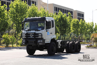 Шестиколесный привод Dongfeng, 266 л.с. Внедорожное шасси_6×6 Flathead Row Полуспециальное шасси_Полноприводной Трехосный 7T/13T/13T Транспортный грузовик Шасси_Экспортный специальный автомобиль