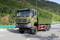 Шестиколесный внедорожный грузовик Dongfeng мощностью 340 л.с. 6×6 Dongfeng Flat Head Полуторный грузовой автомобиль AWD 6*6 Экспортный специальный автомобиль