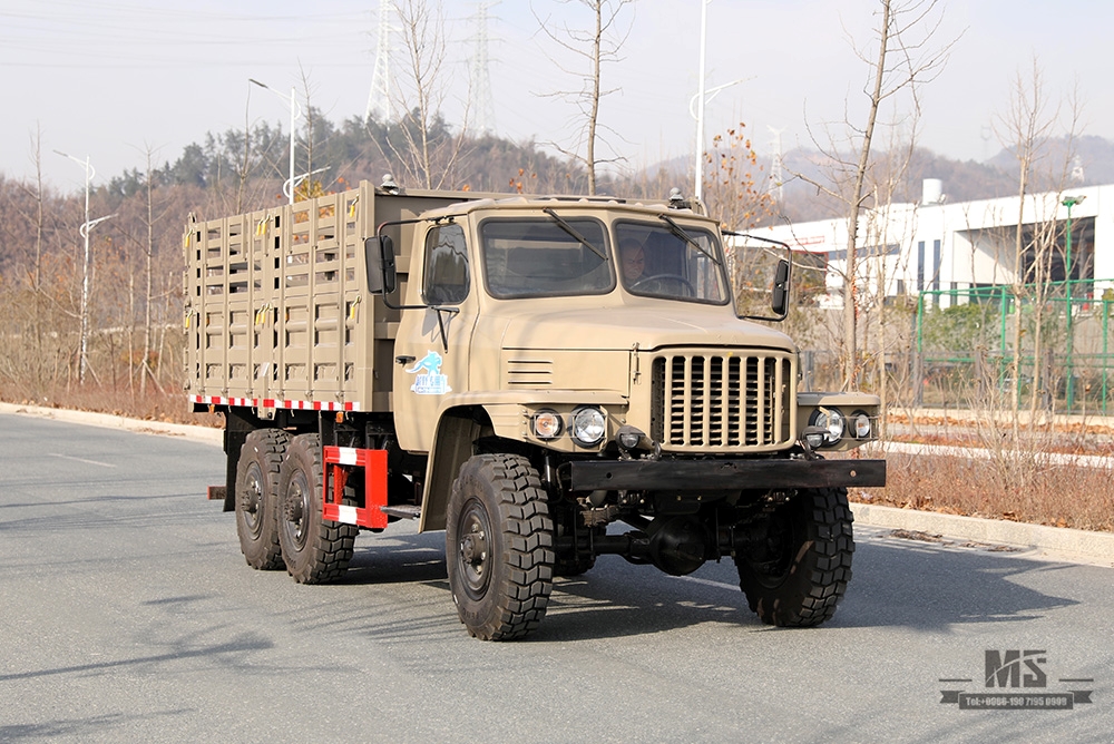 Шестиколесный самосвал EQ2082 мощностью 170 л.с._6×6 Dongfeng с остроконечной головкой, однорядный самосвал Карьерные самосвалы_Экспортный автомобиль специального назначения