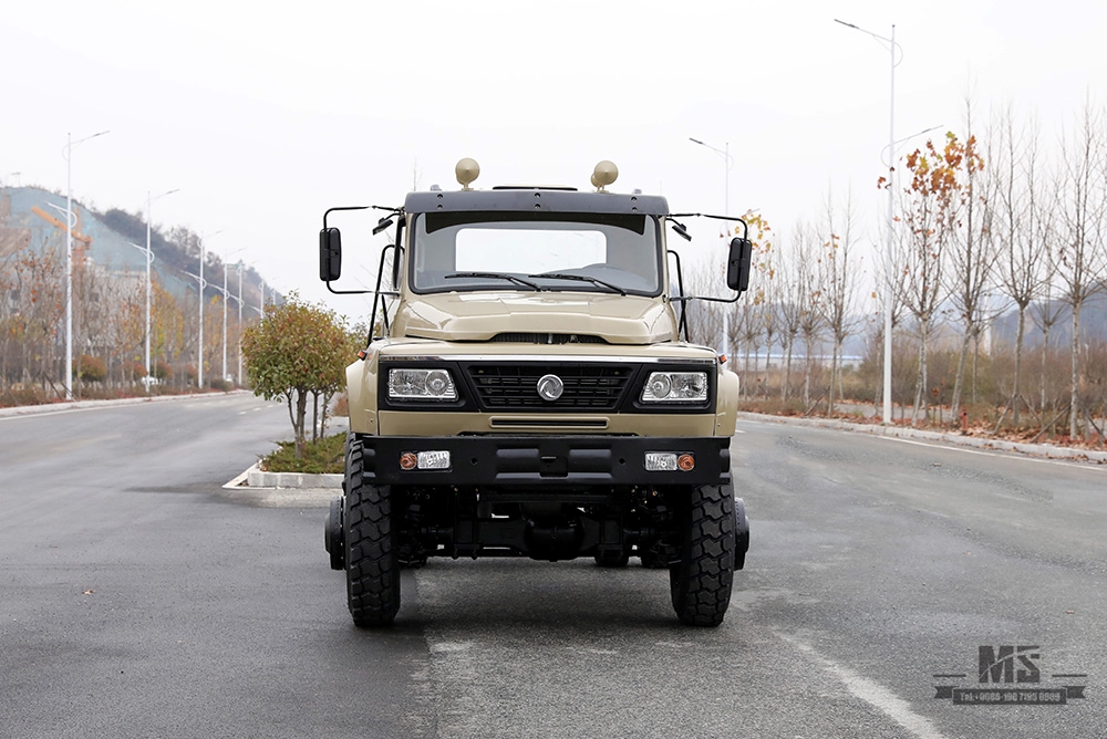 4*4 Dongfeng с полным приводом внедорожное шасси_240 л.с. с длинной головкой однорядное шасси грузовика с кабиной_Индивидуальное экспортное шасси специального автомобиля с полным приводом
