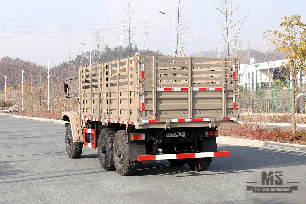 Dongfeng EQ2082 Barn Truck мощностью 170 л.с._Шестиколесный внедорожный специальный грузовик_6WD Double Glass 240 2,5T грузовик_Полноприводной грузовик 25Y, экспортный специальный автомобиль