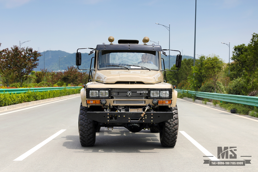 Шасси внедорожного грузовика с наклонной головкой 4×4_Полноприводный Dongfeng, шасси с длинной кабиной 240 л.с. и 190 л.с._Экспортное шасси специального транспортного средства, изготовленное по индивидуальному заказу