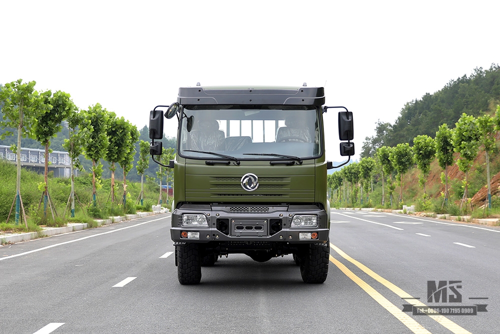 Шестиколесный грузовик Dongfeng EQ2102_6×6 Грузовой автомобиль с плоской головкой 6WD 246 Транспортный грузовик_6WD Грузовик Экспортный специальный автомобиль