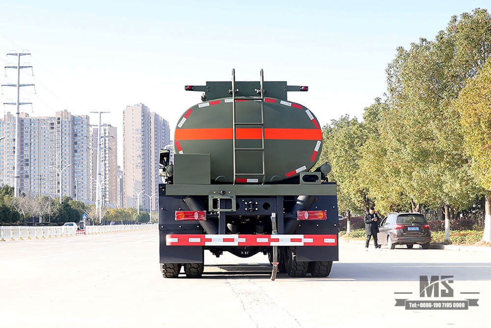 Танкер Feul 10 м³, 210 л.с. Dongfeng Tanker Truck_6*4 Нефтяной танкер с кабиной на продажу_6×4 Грузовой автомобиль-цистерна Экспортный специальный автомобиль