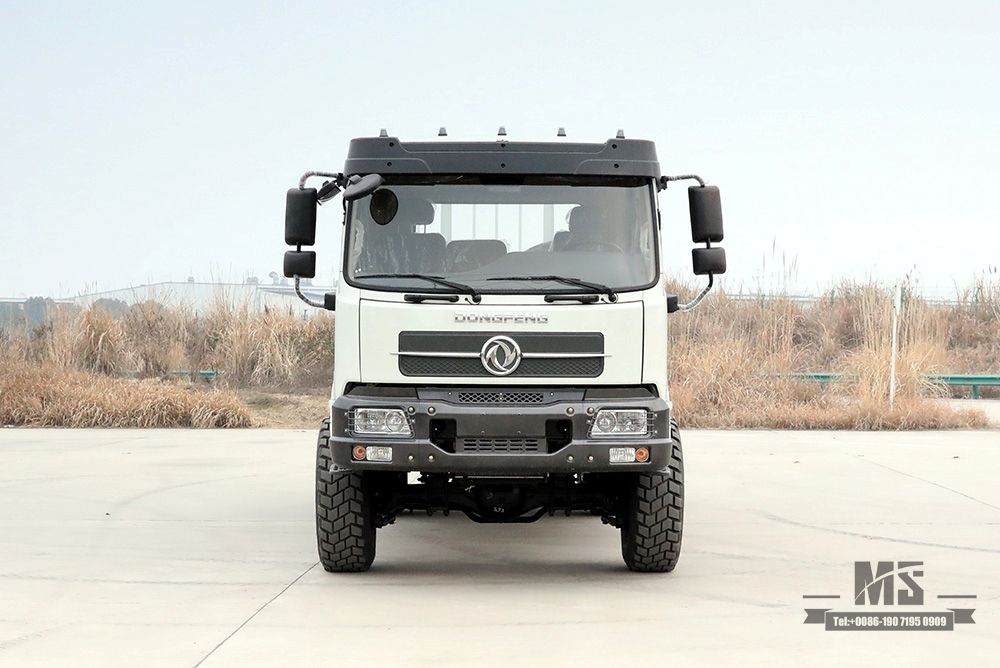 Шестиколесный грузовик Dongfeng мощностью 260 л.с._6*6 Грузовик с плоской головкой на продажу 6WD Transport Truck Factory_Dongfeng Export Special Vehicle
